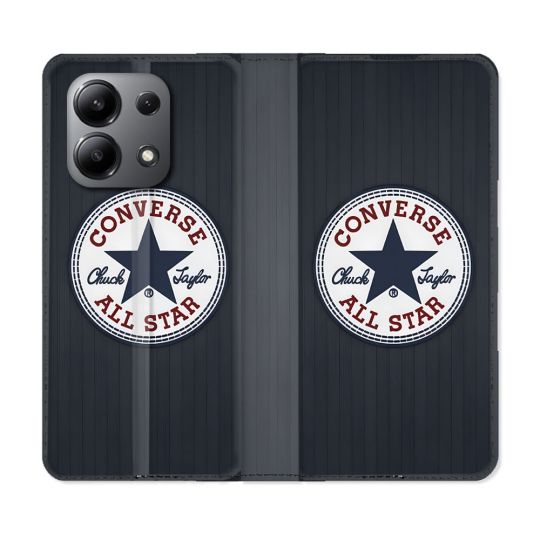 Housse Cuir Portefeuille Pour Xiaomi Redmi Note 13 4G Converse