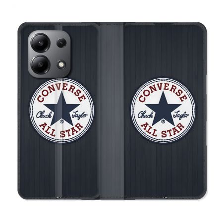 Housse Cuir Portefeuille Pour Xiaomi Redmi Note 13 4G Converse