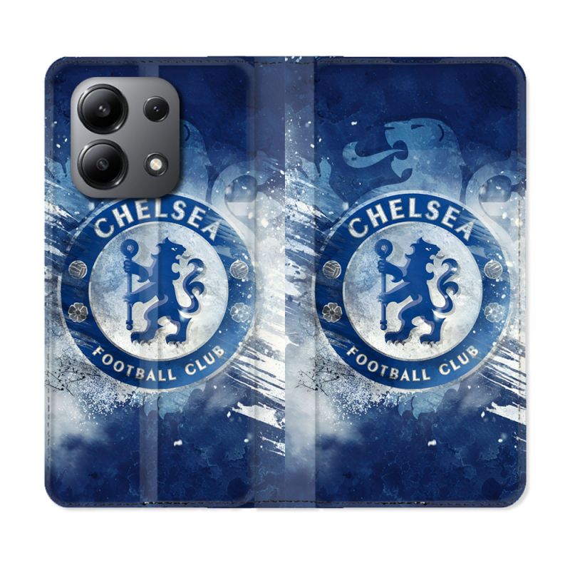 Housse Cuir Portefeuille Pour Xiaomi Redmi Note 13 4G Foot Chelsea