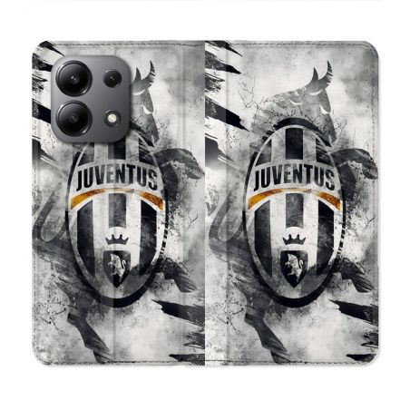 Housse Cuir Portefeuille Pour Xiaomi Redmi Note 13 4G Foot Juventus Turin