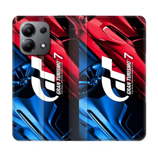Housse Cuir Portefeuille Pour Xiaomi Redmi Note 13 4G Gran Turismo