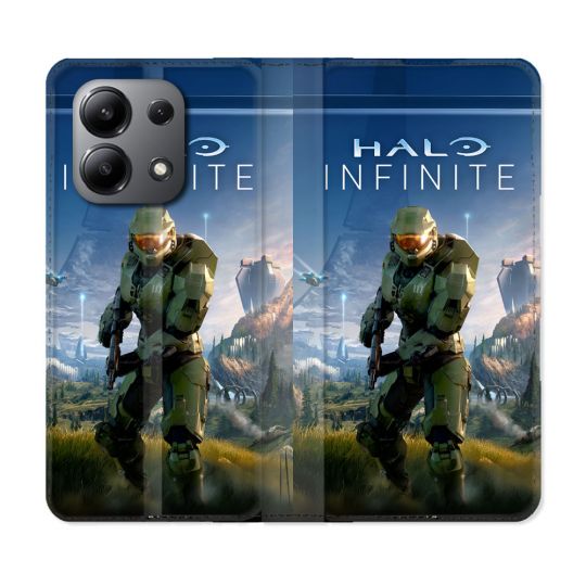 Housse Cuir Portefeuille Pour Xiaomi Redmi Note 13 4G Halo