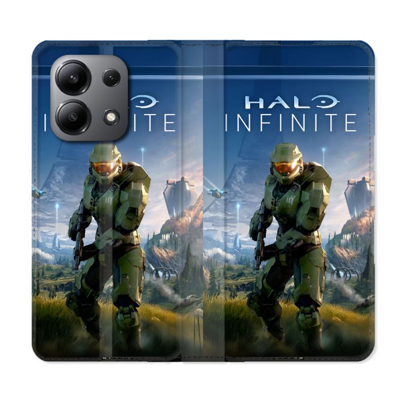 Housse Cuir Portefeuille Pour Xiaomi Redmi Note 13 4G Halo