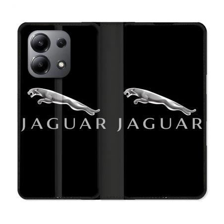 Housse Cuir Portefeuille Pour Xiaomi Redmi Note 13 4G Jaguar