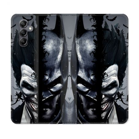 Housse Cuir Portefeuille Pour Samsung Galaxy A15 4G / 5G Batman Joker