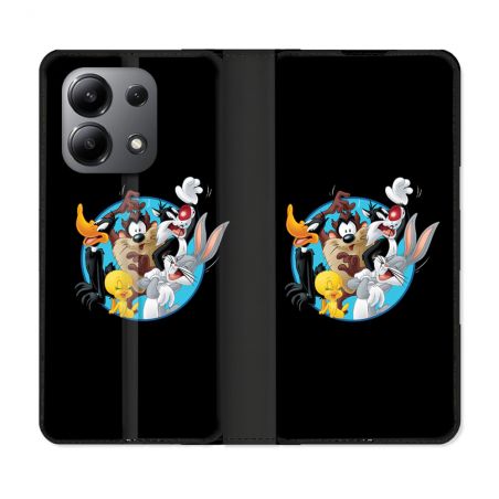 Housse Cuir Portefeuille Pour Xiaomi Redmi Note 13 4G Looney Tunes