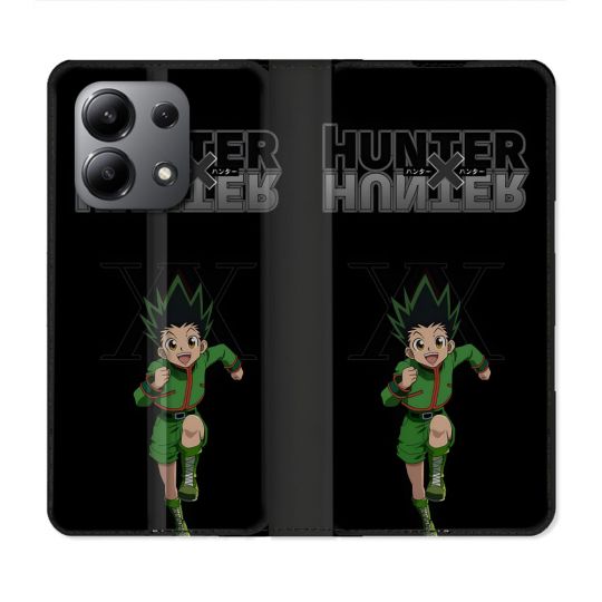 Housse Cuir Portefeuille Pour Xiaomi Redmi Note 13 4G Manga Hunter X Hunter Gon