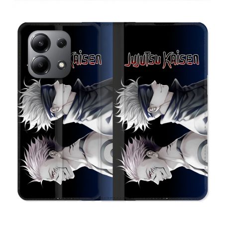 Housse Cuir Portefeuille Pour Xiaomi Redmi Note 13 4G Manga Jujustu Kaisen