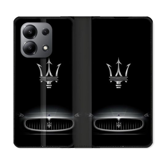 Housse Cuir Portefeuille Pour Xiaomi Redmi Note 13 4G Maserati