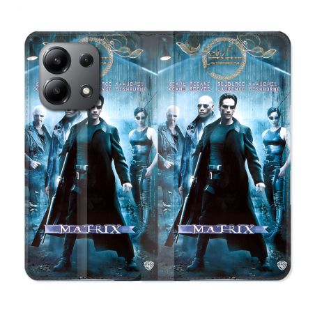 Housse Cuir Portefeuille Pour Xiaomi Redmi Note 13 4G Matrix Affiche