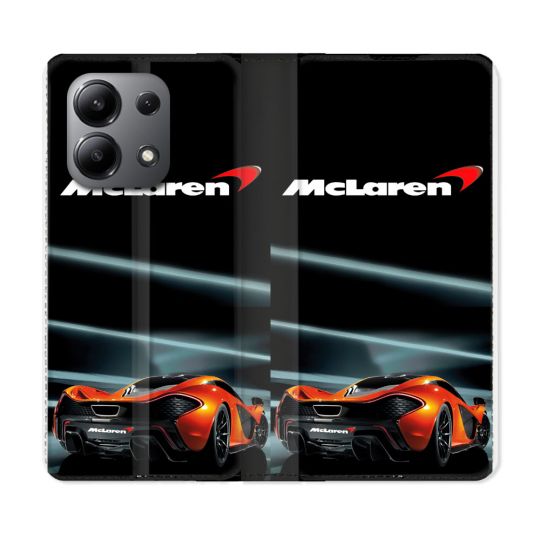 Housse Cuir Portefeuille Pour Xiaomi Redmi Note 13 4G Mc Laren
