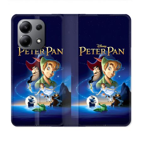 Housse Cuir Portefeuille Pour Xiaomi Redmi Note 13 4G Peter Pan Affiche