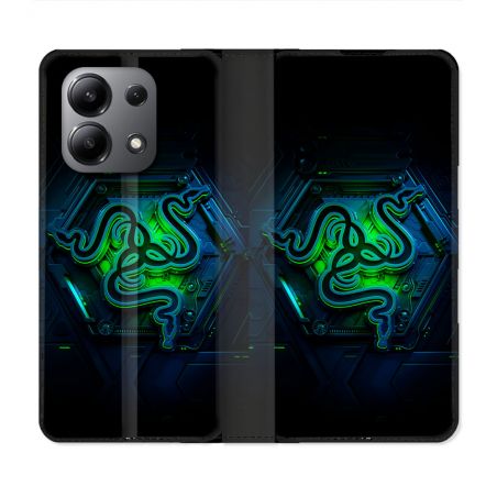 Housse Cuir Portefeuille Pour Xiaomi Redmi Note 13 4G Razer
