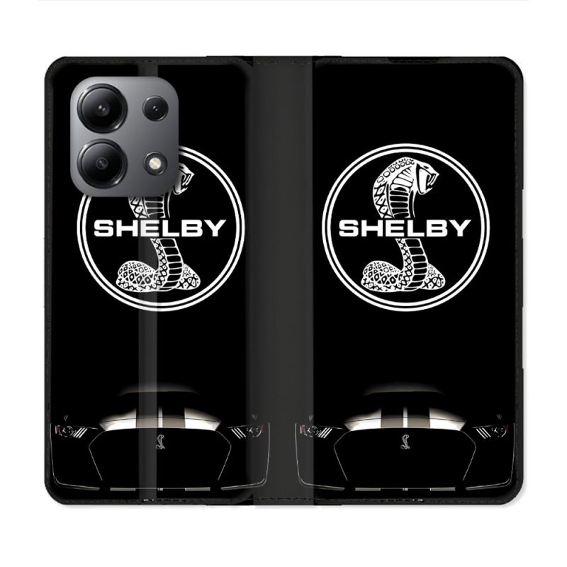 Housse Cuir Portefeuille Pour Xiaomi Redmi Note 13 4G Shelby