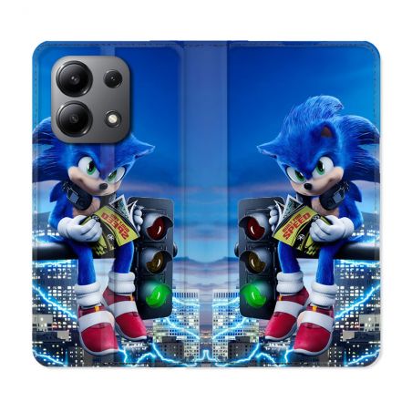 Housse Cuir Portefeuille Pour Xiaomi Redmi Note 13 4G Sonic