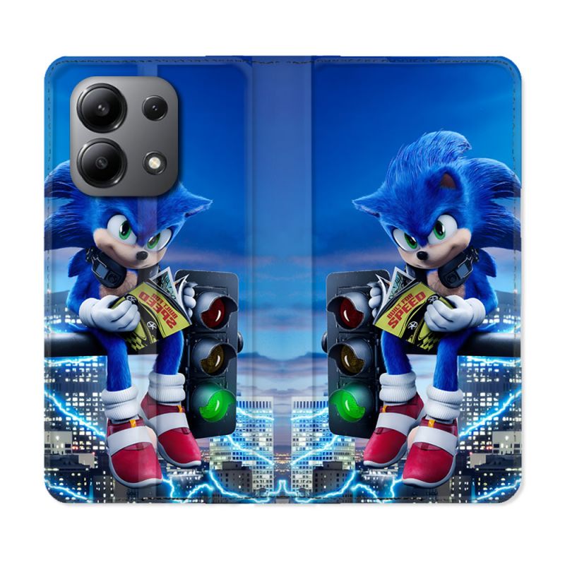 Housse Cuir Portefeuille Pour Xiaomi Redmi Note 13 4G Sonic