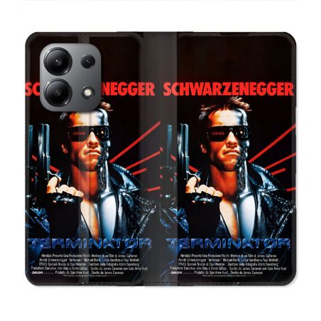 Housse Cuir Portefeuille Pour Xiaomi Redmi Note 13 4G Terminator