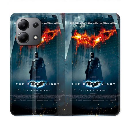 Housse Cuir Portefeuille Pour Xiaomi Redmi Note 13 4G The Dark Night