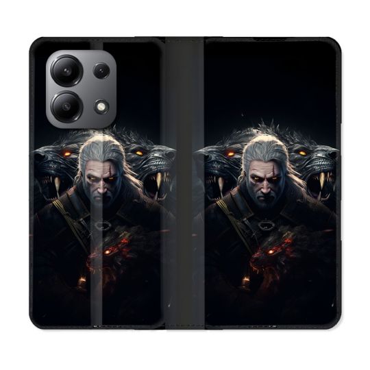 Housse Cuir Portefeuille Pour Xiaomi Redmi Note 13 4G The Witcher