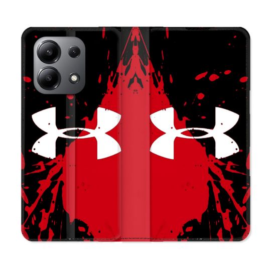 Housse Cuir Portefeuille Pour Xiaomi Redmi Note 13 4G Under Armour