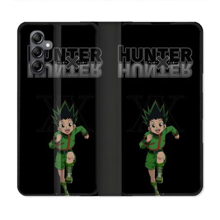 Housse Cuir Portefeuille Pour Samsung Galaxy A15 4G / 5G Manga Hunter X Hunter Gon