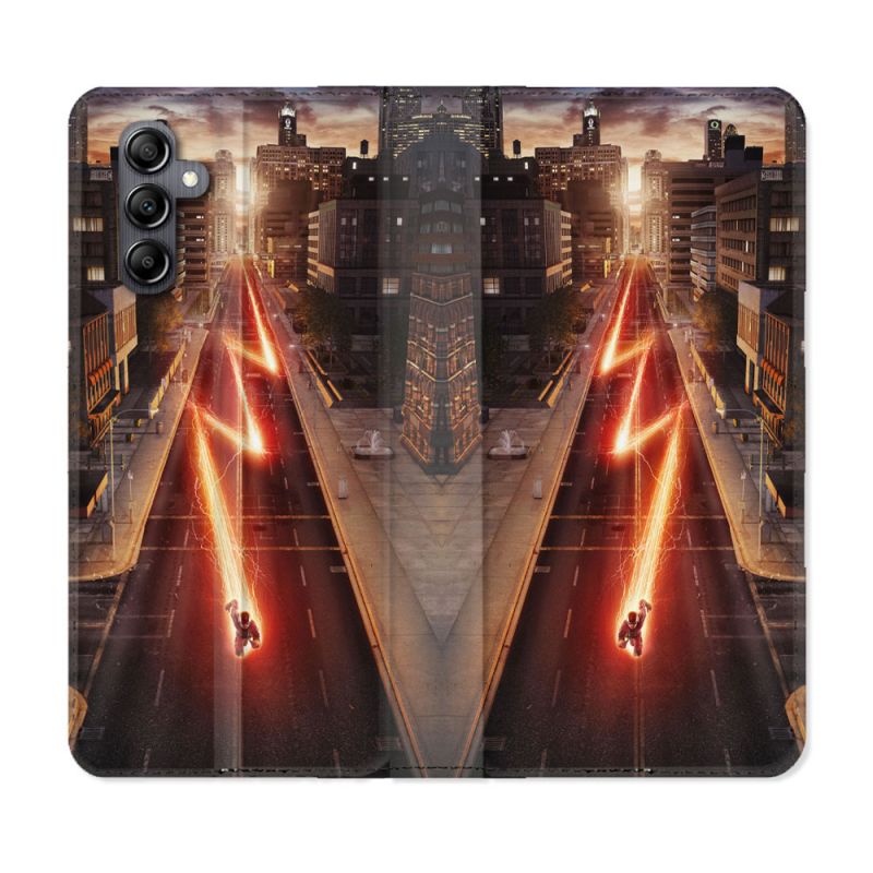 Housse Cuir Portefeuille Pour Samsung Galaxy A15 4G / 5G The Flash City