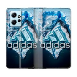 Housse Cuir Portefeuille Pour Xiaomi Redmi Note 12 4G Adidas Iceberg