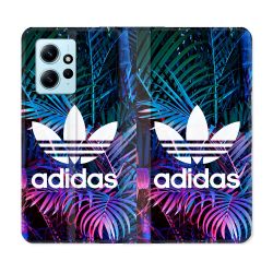 Housse Cuir Portefeuille Pour Xiaomi Redmi Note 12 4G Adidas Palmier