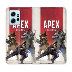 Housse Cuir Portefeuille Pour Xiaomi Redmi Note 12 4G Apex