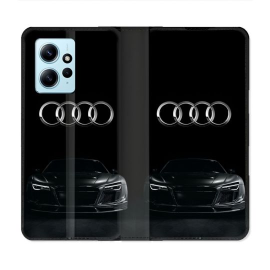 Housse Cuir Portefeuille Pour Xiaomi Redmi Note 12 4G Audi