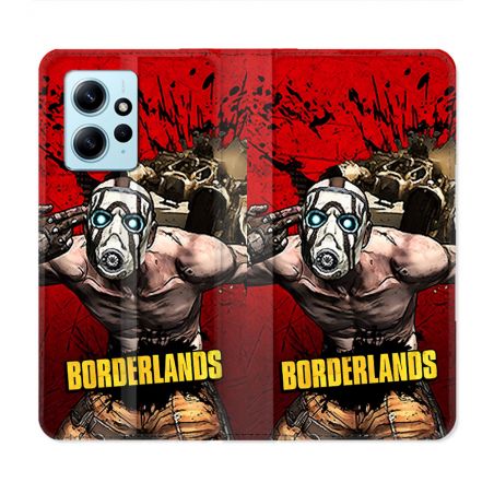 Housse Cuir Portefeuille Pour Xiaomi Redmi Note 12 4G Borderland