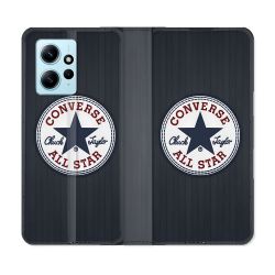 Housse Cuir Portefeuille Pour Xiaomi Redmi Note 12 4G Converse