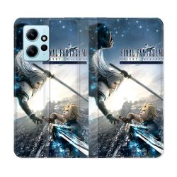 Housse Cuir Portefeuille Pour Xiaomi Redmi Note 12 4G Final Fantaisy