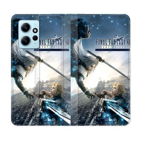 Housse Cuir Portefeuille Pour Xiaomi Redmi Note 12 4G Final Fantaisy