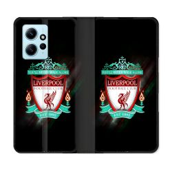 Housse Cuir Portefeuille Pour Xiaomi Redmi Note 12 4G Foot Liverpool
