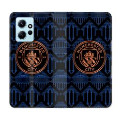 Housse Cuir Portefeuille Pour Xiaomi Redmi Note 12 4G Foot Manchester City