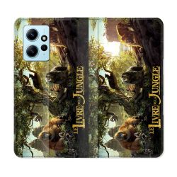 Housse Cuir Portefeuille Pour Xiaomi Redmi Note 12 4G Le Livre De La Jungle Affiche