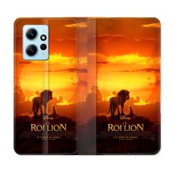 Housse Cuir Portefeuille Pour Xiaomi Redmi Note 12 4G Le Roi Lion Affiche
