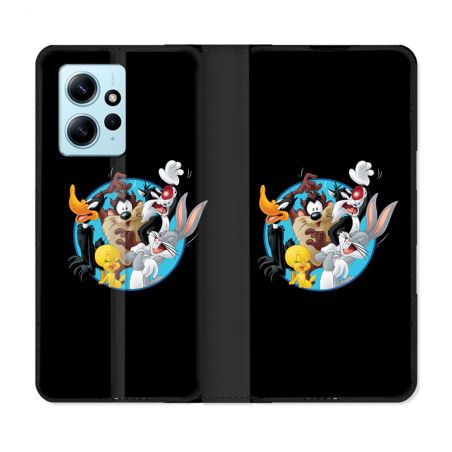 Housse Cuir Portefeuille Pour Xiaomi Redmi Note 12 4G Looney Tunes
