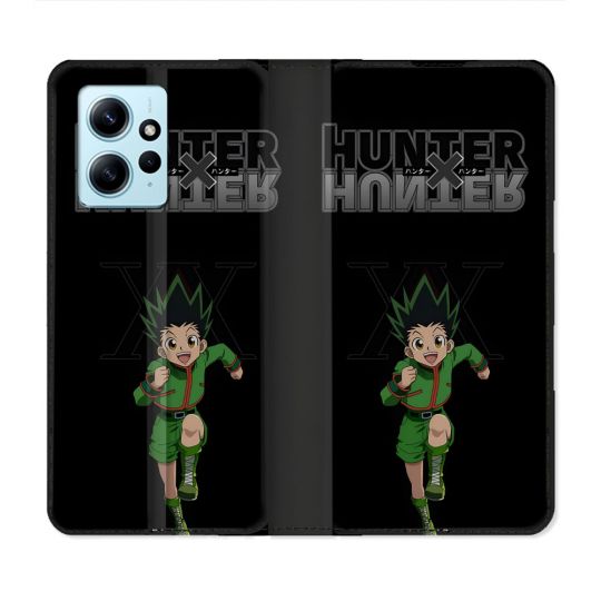 Housse Cuir Portefeuille Pour Xiaomi Redmi Note 12 4G Manga Hunter X Hunter Gon