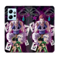 Housse Cuir Portefeuille Pour Xiaomi Redmi Note 12 4G Manga Hunter X Hunter Hisoka