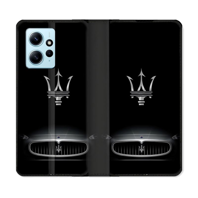 Housse Cuir Portefeuille Pour Xiaomi Redmi Note 12 4G Maserati