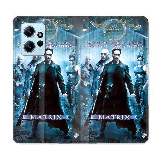 Housse Cuir Portefeuille Pour Xiaomi Redmi Note 12 4G Matrix Affiche