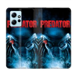 Housse Cuir Portefeuille Pour Xiaomi Redmi Note 12 4G Predator Affiche