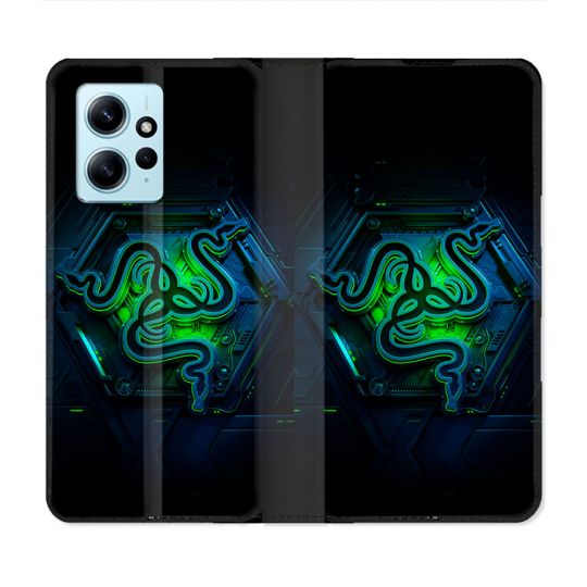 Housse Cuir Portefeuille Pour Xiaomi Redmi Note 12 4G Razer