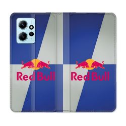 Housse Cuir Portefeuille Pour Xiaomi Redmi Note 12 4G Red Bull Classique