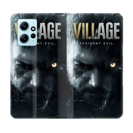 Housse Cuir Portefeuille Pour Xiaomi Redmi Note 12 4G Resident Evil