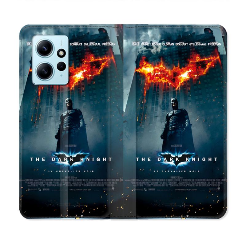 Housse Cuir Portefeuille Pour Xiaomi Redmi Note 12 4G The Dark Night