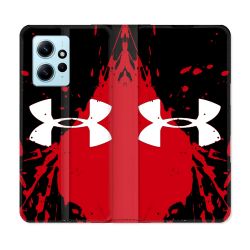Housse Cuir Portefeuille Pour Xiaomi Redmi Note 12 4G Under Armour