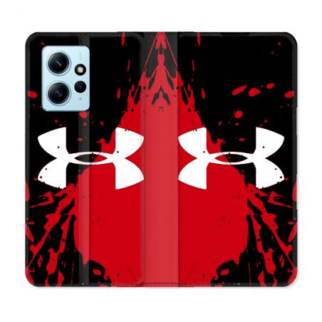 Housse Cuir Portefeuille Pour Xiaomi Redmi Note 12 4G Under Armour